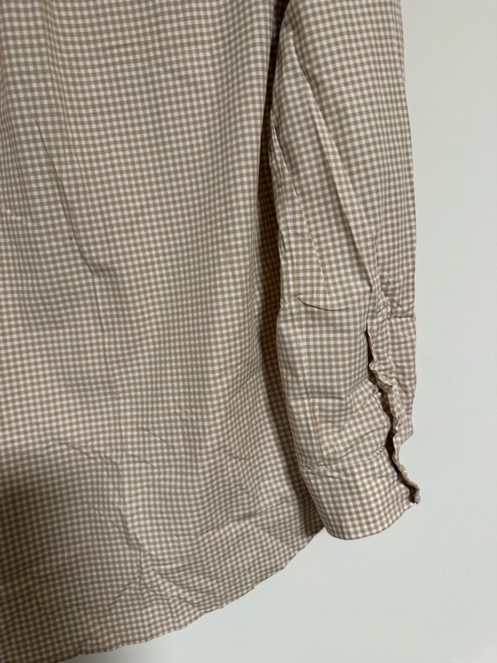 Polo by Ralph Lauren Brown & White Checked Button-Down Shirt - Picture 10 of 10